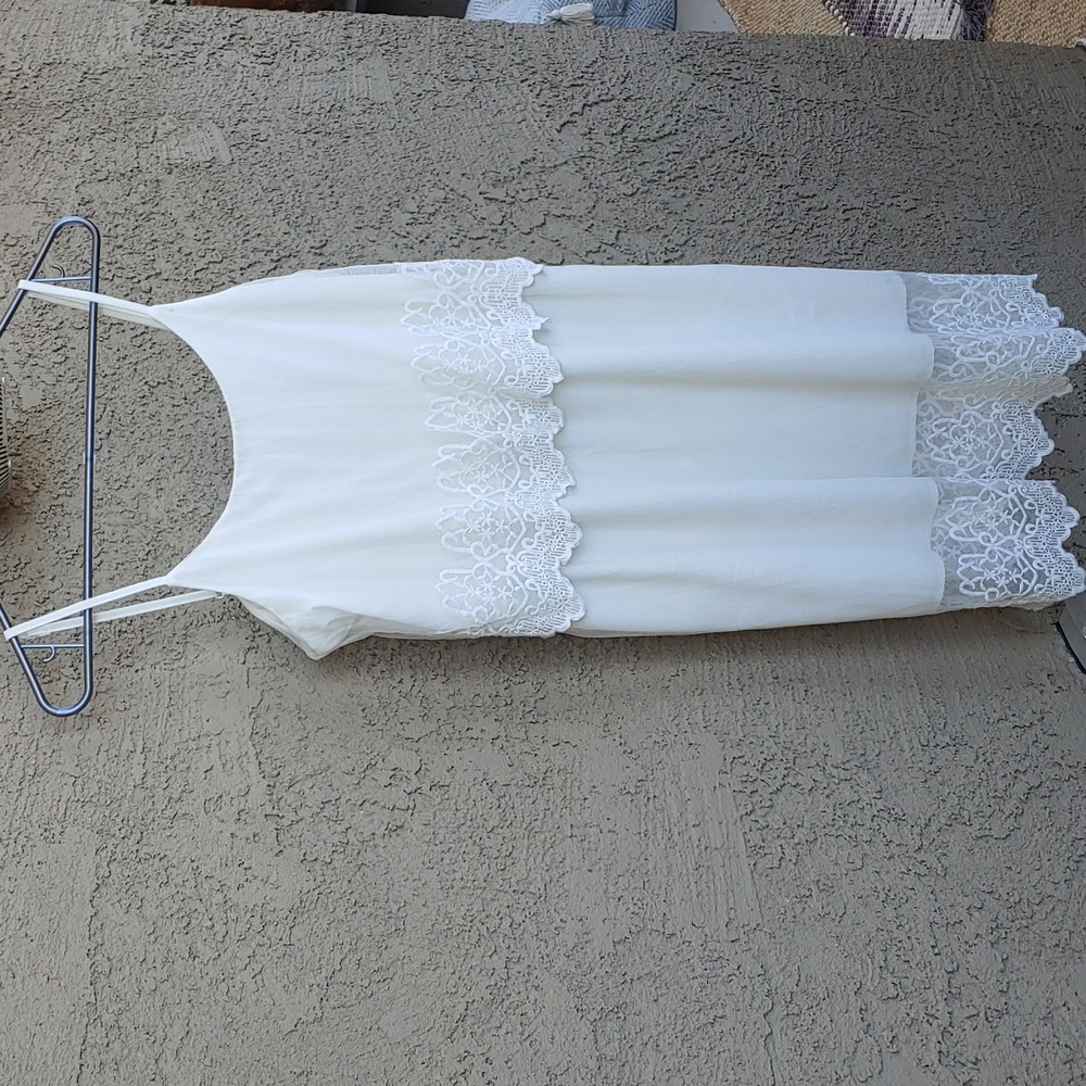 Off-white medium mini dress